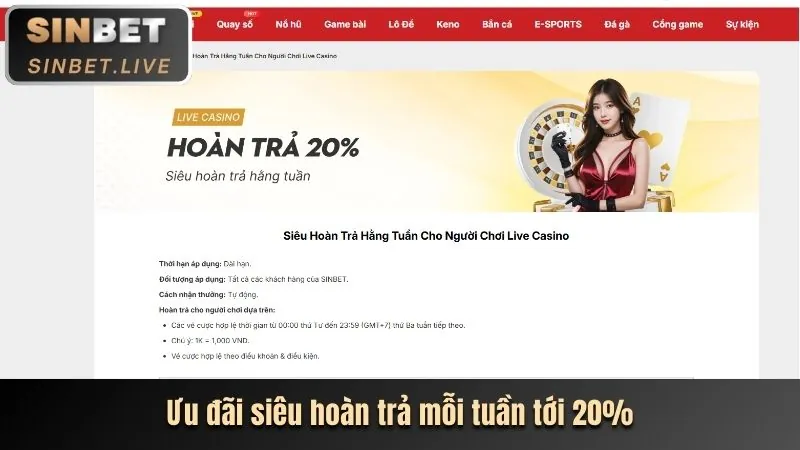 Hoàn trả hấp dẫn Kubet